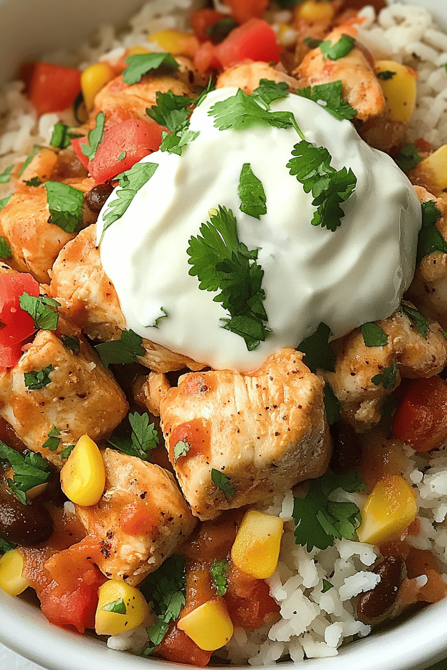 Easy Tex-Mex Chicken Recipe ingredients