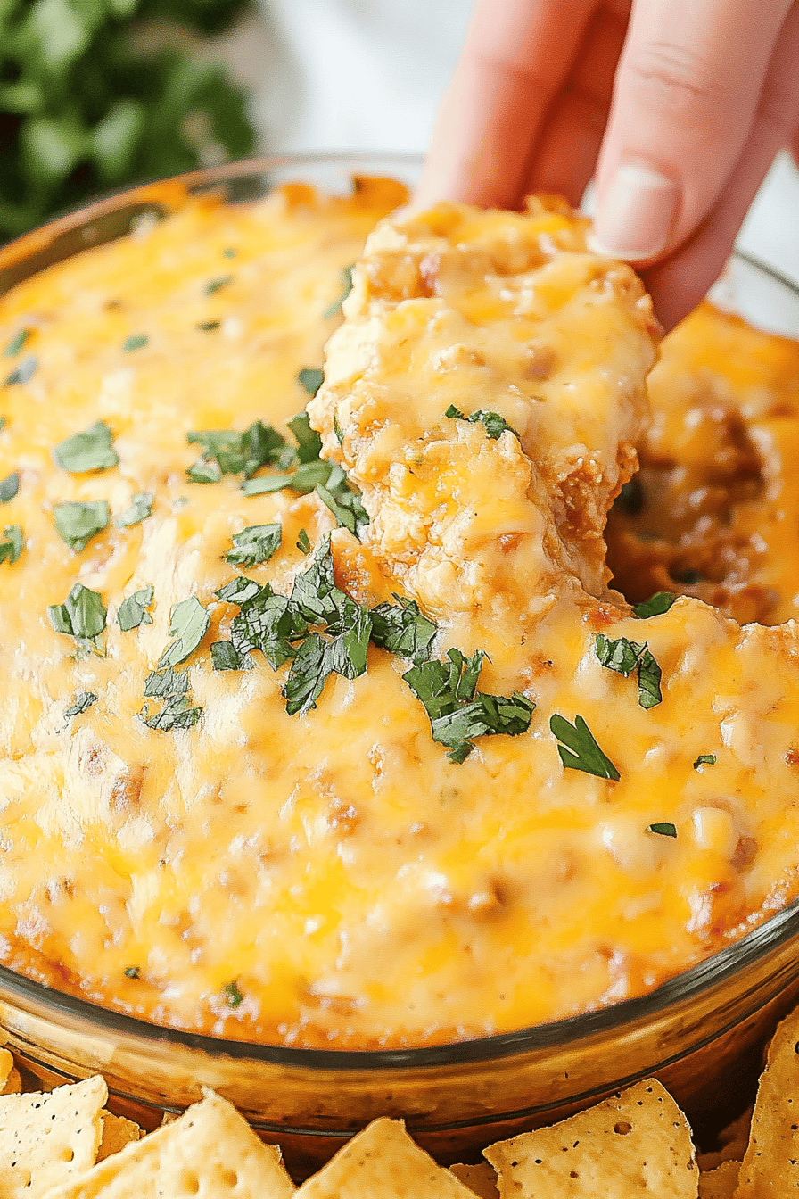 Easy Texas Trash Dip Recipe ingredients