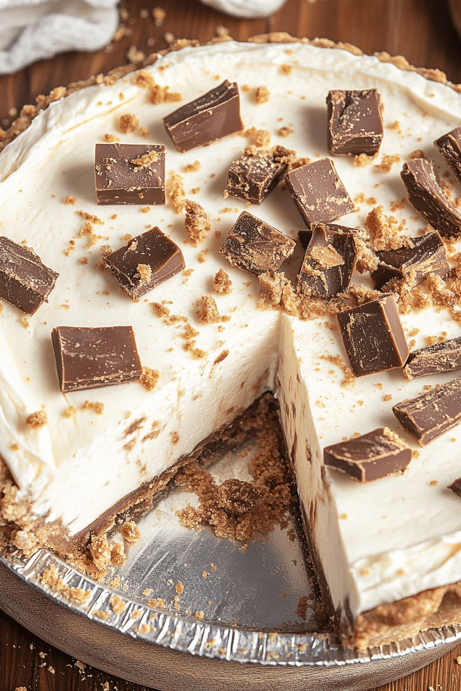 Easy Toffee Cheesecake Pie Recipe ingredients
