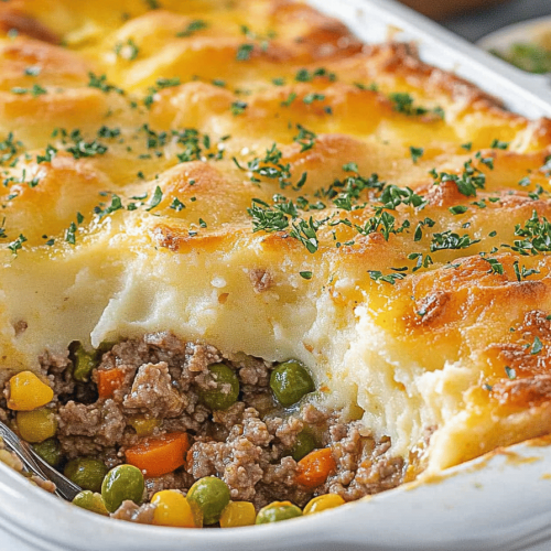 Easy Traditional Cottage Pie Casserole Recipe
