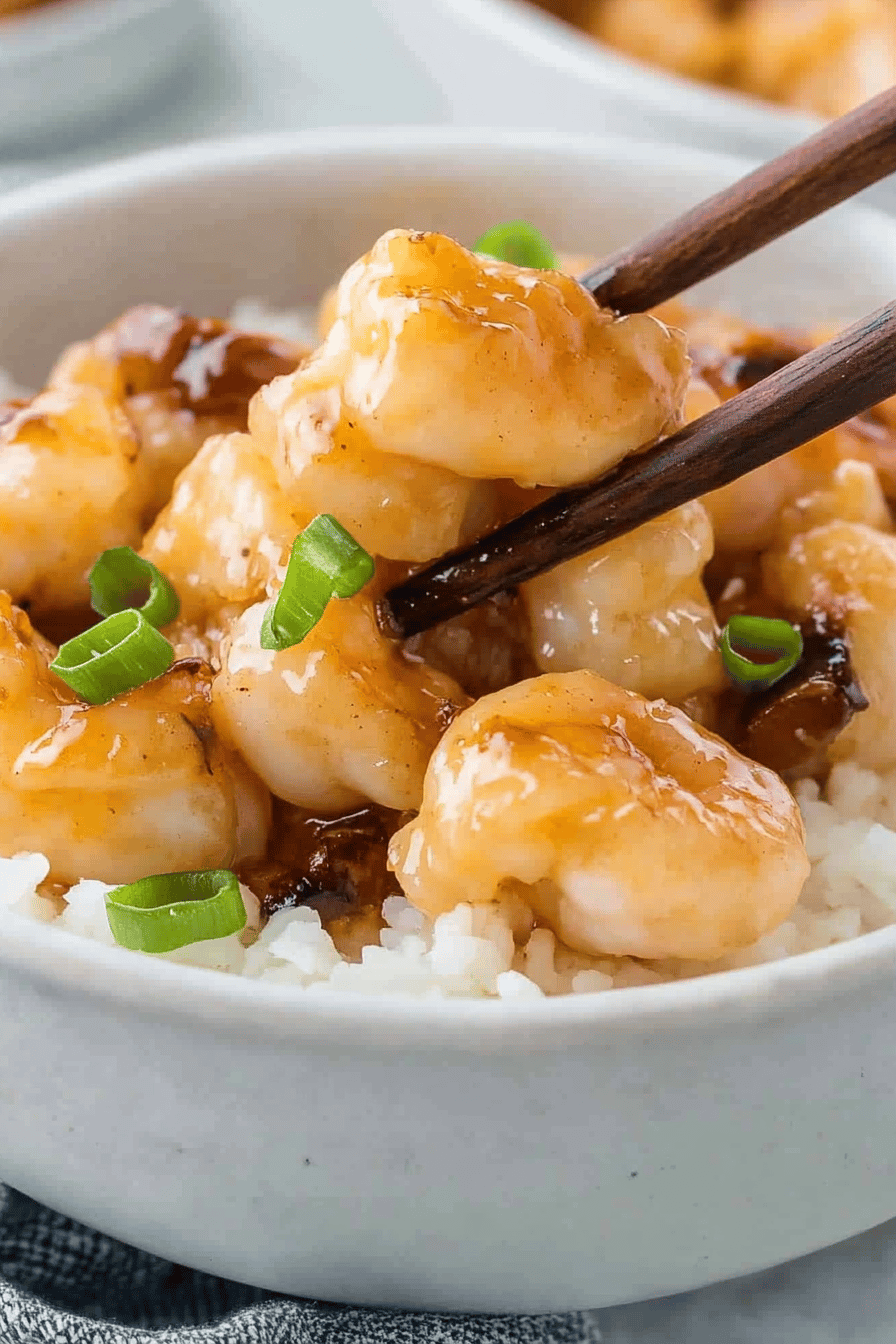 Easy Walnut Shrimp Recipe Final Dish Presentation