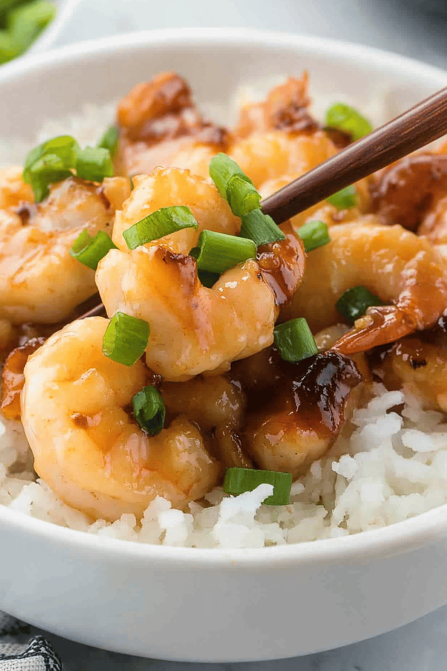 Easy Walnut Shrimp Recipe ingredients