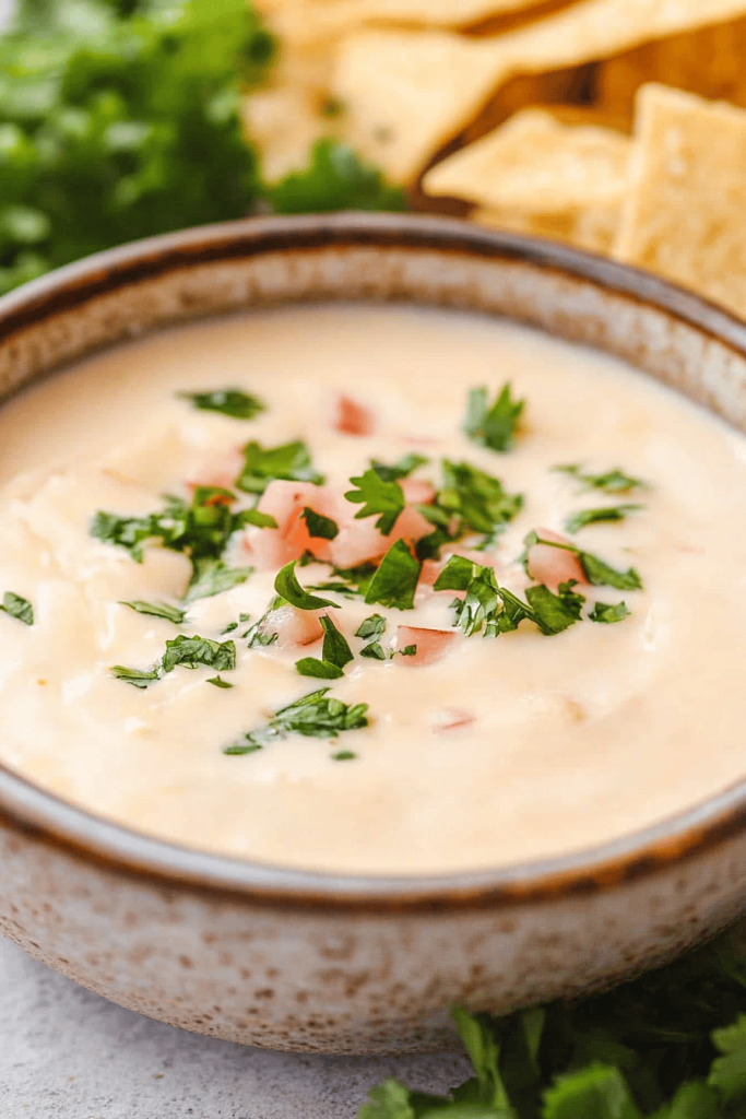 Easy White Queso Dip Recipe