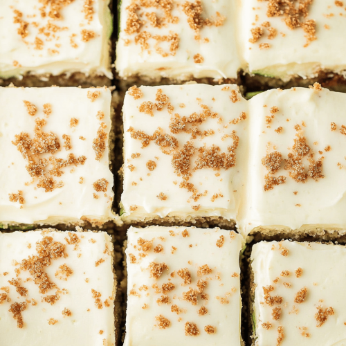 Easy Zucchini Cake with Cream Cheese Frosting Recipe