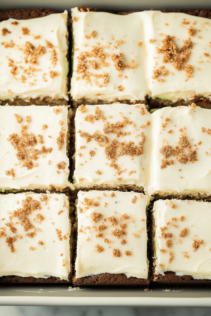 Easy Zucchini Cake with Cream Cheese Frosting Recipe