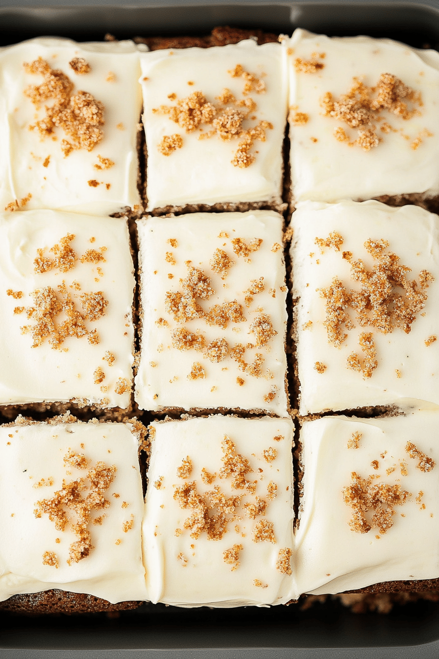 Easy Zucchini Cake with Cream Cheese Frosting Recipe ingredients
