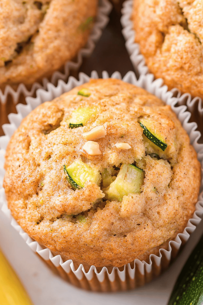 Easy Zucchini Walnut Muffins Recipe