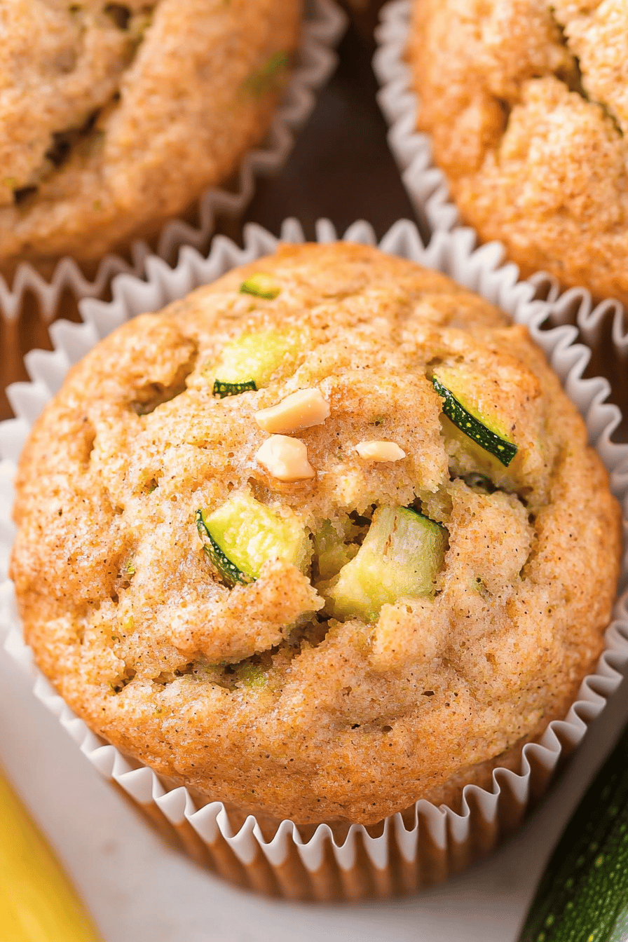 Easy Zucchini Walnut Muffins Recipe