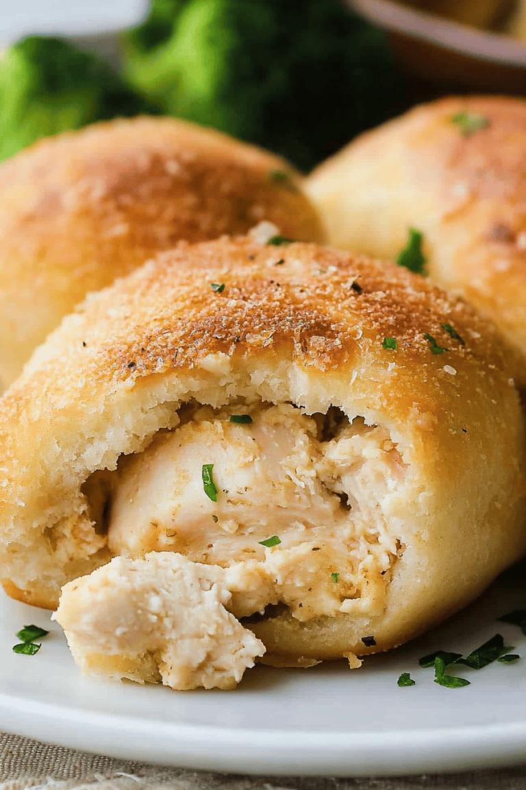 Easy and Delicious Chicken Pillows Recipe