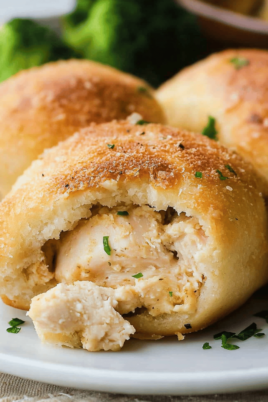 Easy and Delicious Chicken Pillows Recipe