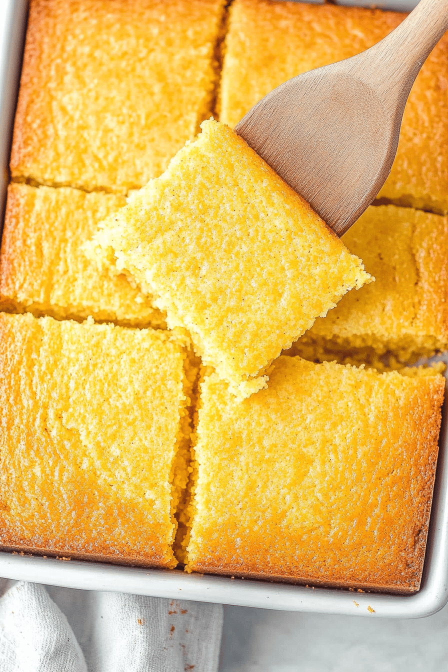 Easy and Delicious Homemade Cornbread Recipe Final Dish Presentation