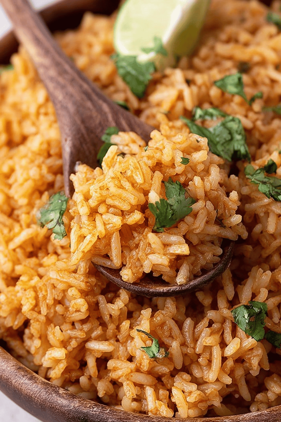 Easy and Delicious Instant Pot Spanish Rice Recipe Final Dish Presentation
