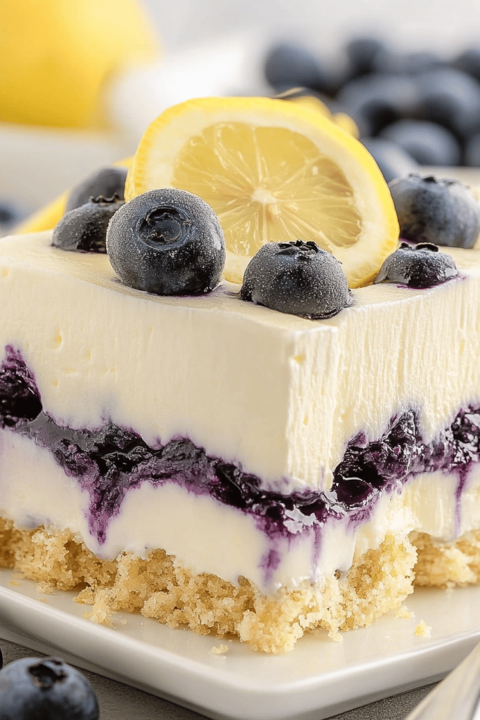 Lemon Blueberry Delight Recipe