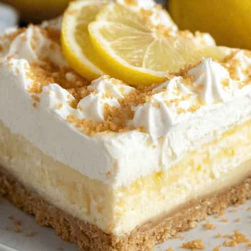 Lemon Cheesecake Bars Recipe