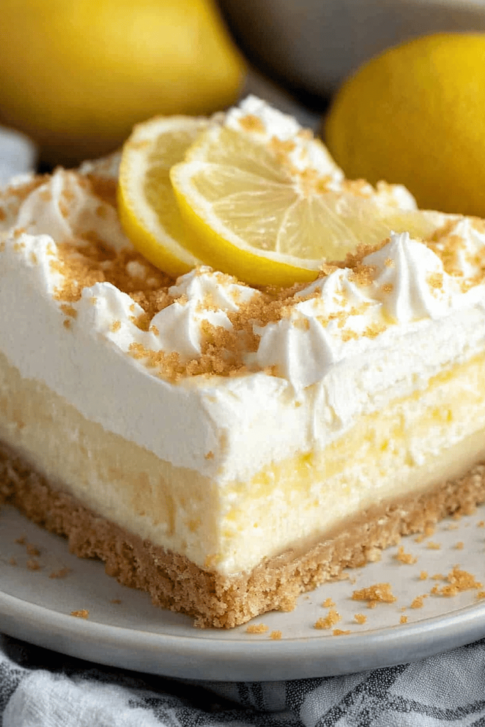 Lemon Cheesecake Bars Recipe