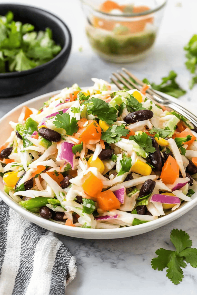 Mexican Coleslaw: A Deliciously Easy Recipe