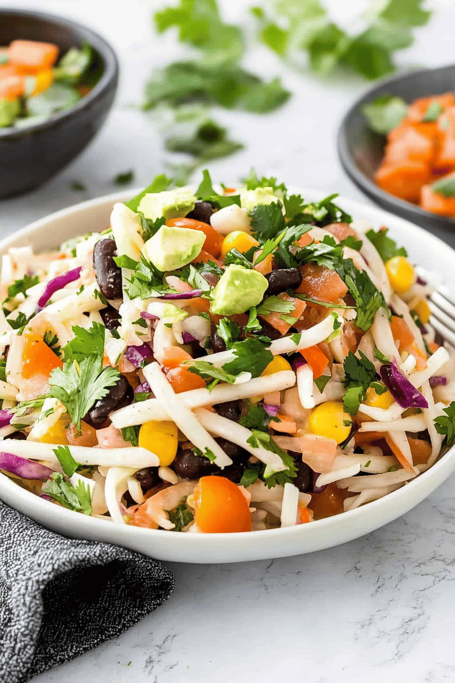 Mexican Coleslaw: A Deliciously Easy Recipe Final Dish Presentation