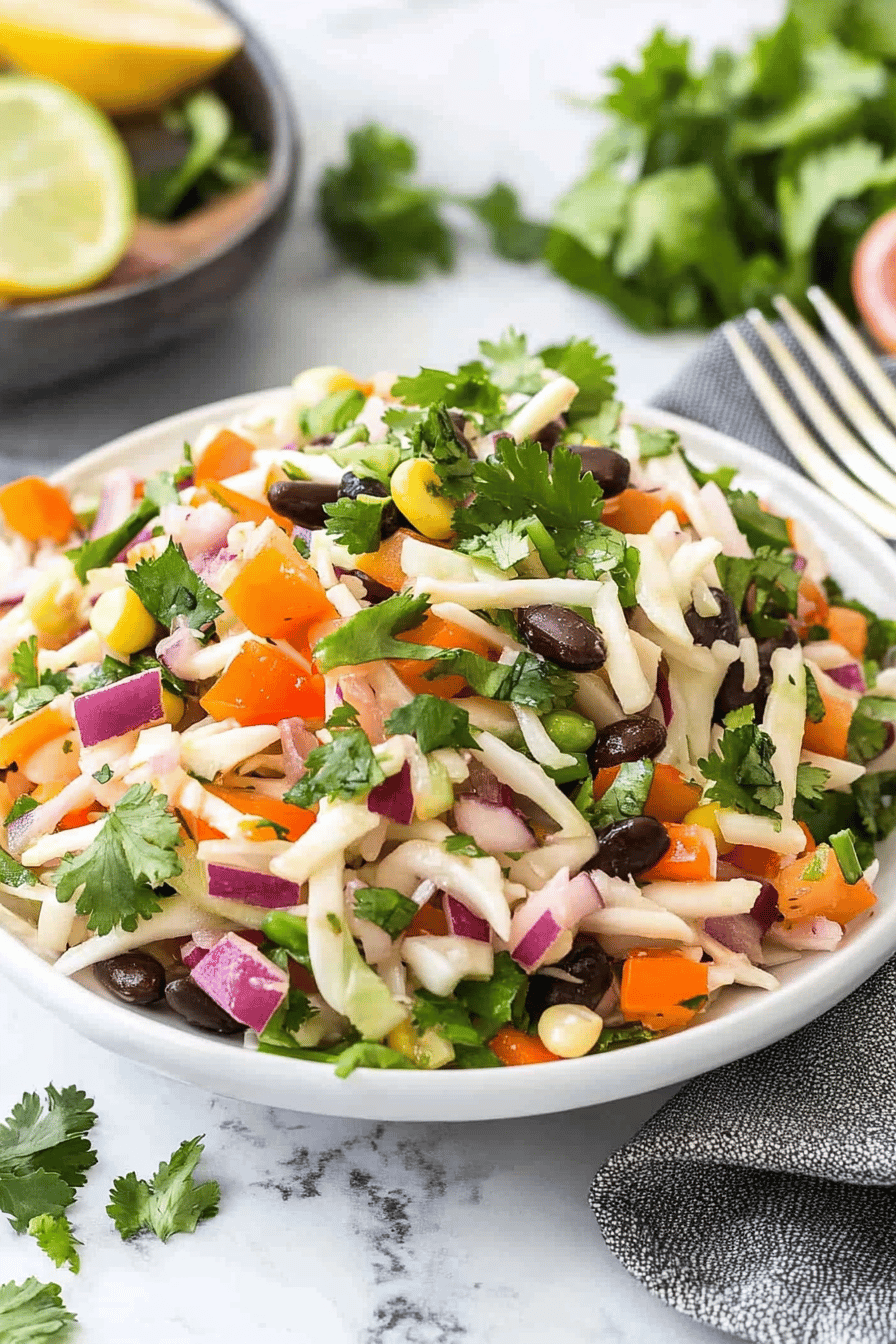 Mexican Coleslaw: A Deliciously Easy Recipe ingredients