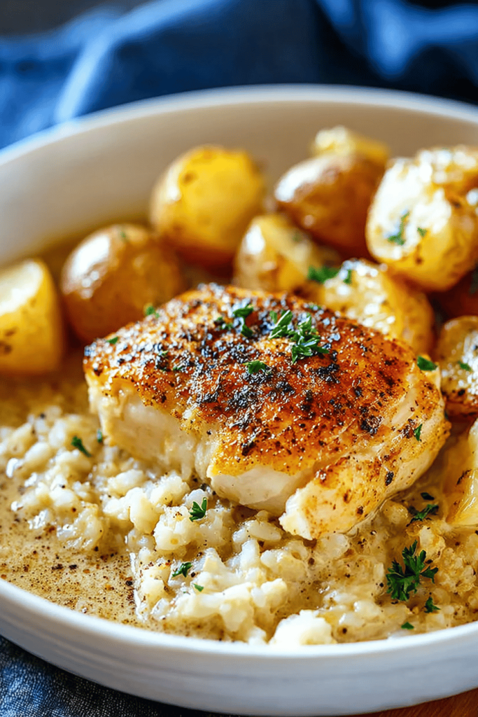 No-Peek Chicken Casserole