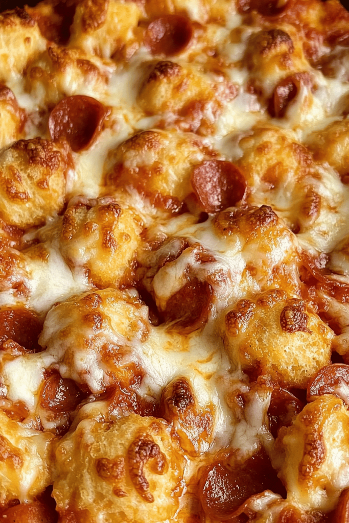 Pepperoni Pizza Biscuit Casserole Recipe