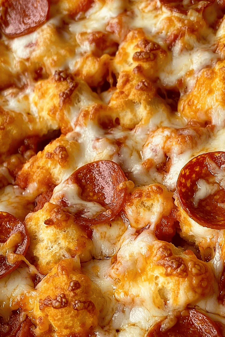 Pepperoni Pizza Biscuit Casserole Recipe ingredients