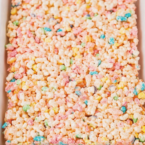 Rainbow Rice Krispie Treats Recipe