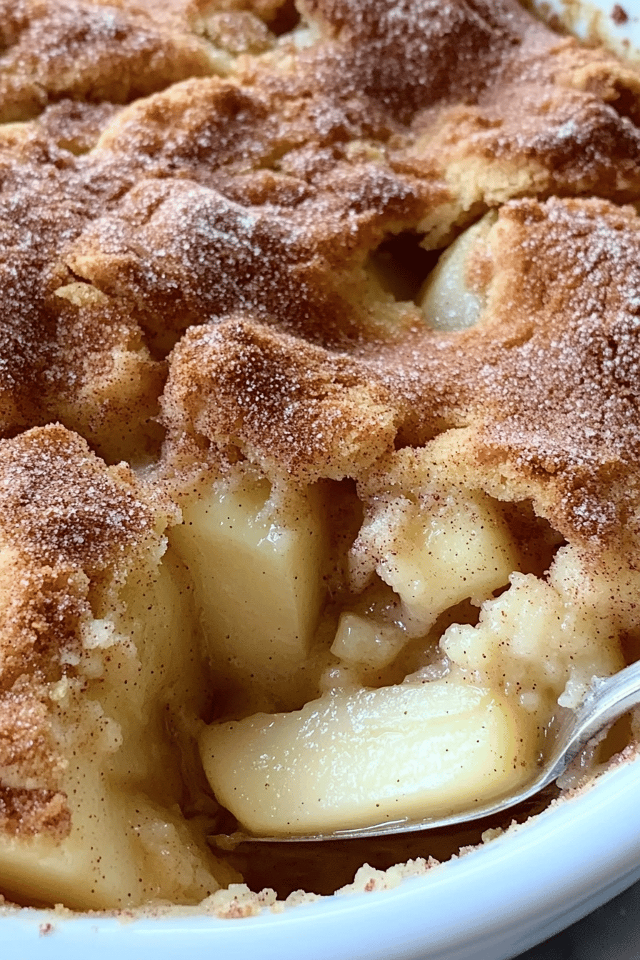 Snickerdoodle Apple Cobbler Recipe