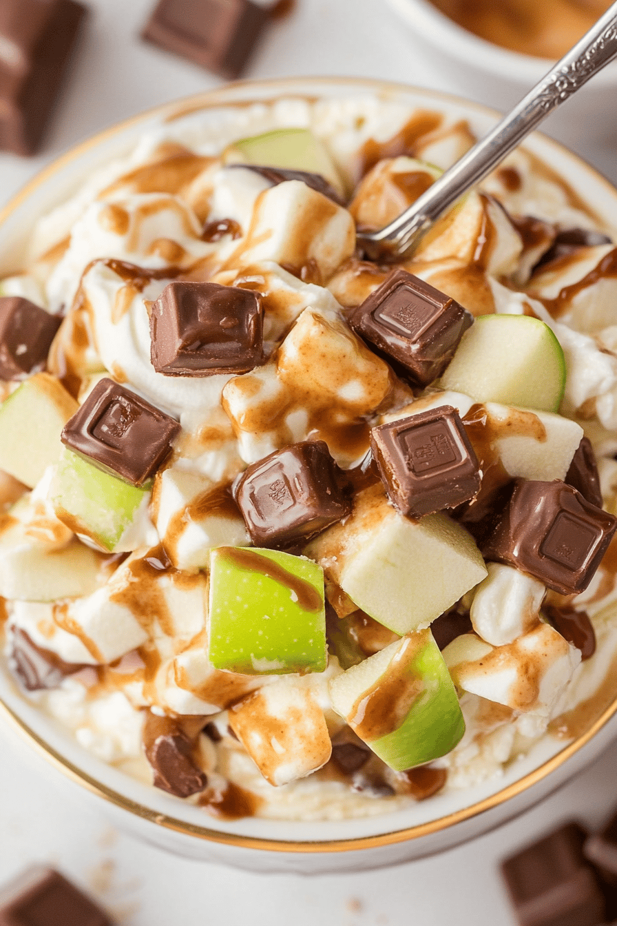Snickers Apple Salad Recipe ingredients