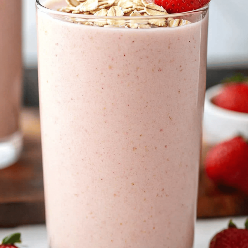 Strawberry Oatmeal Smoothie Recipe