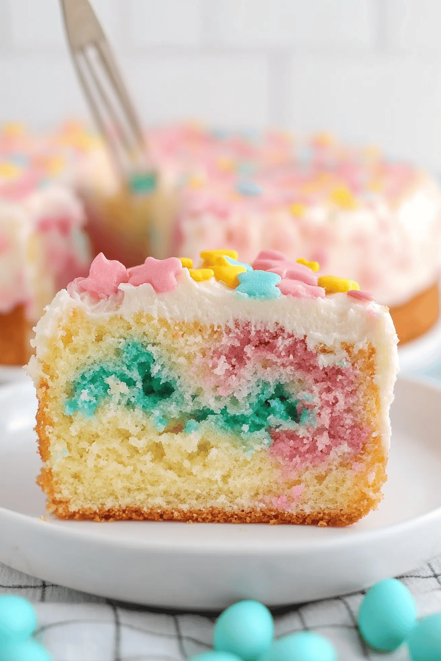 Swirled Easter Cake Recipe - Easy & Delicious ingredients