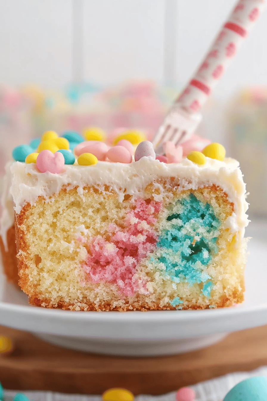 Swirled Easter Cake Recipe - Easy & Delicious