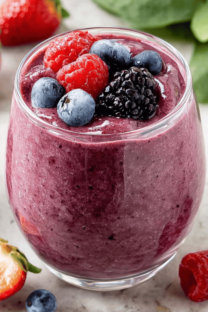 Berry Smoothie Recipe - Easy and Delicious