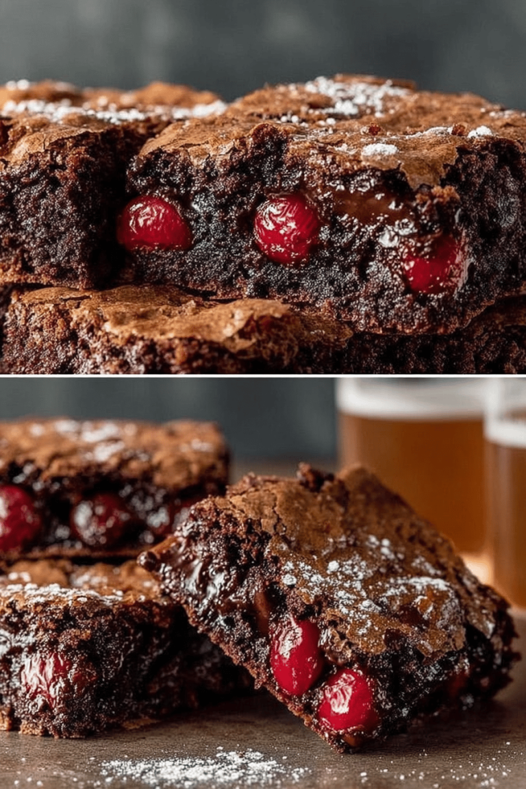 Black Forest Brownies Recipe