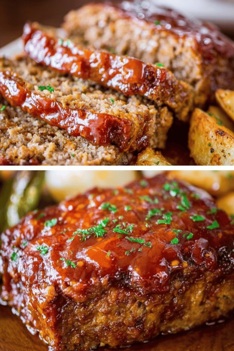 Brown Sugar Glazed Meatloaf Recipe