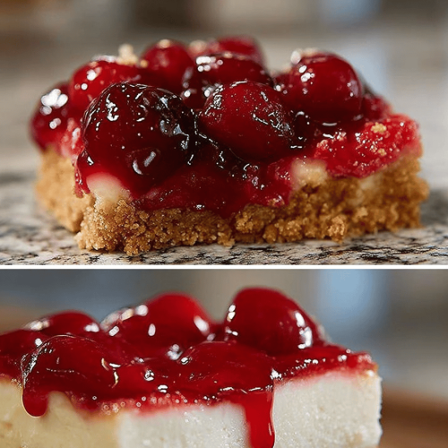 Cherry Cheesecake Bars Recipe