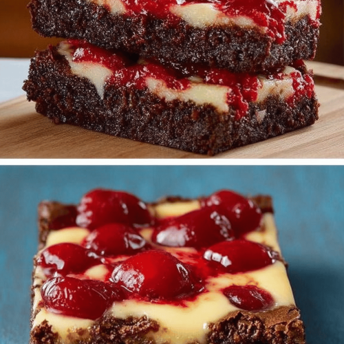 Cherry Cheesecake Brownie Recipe