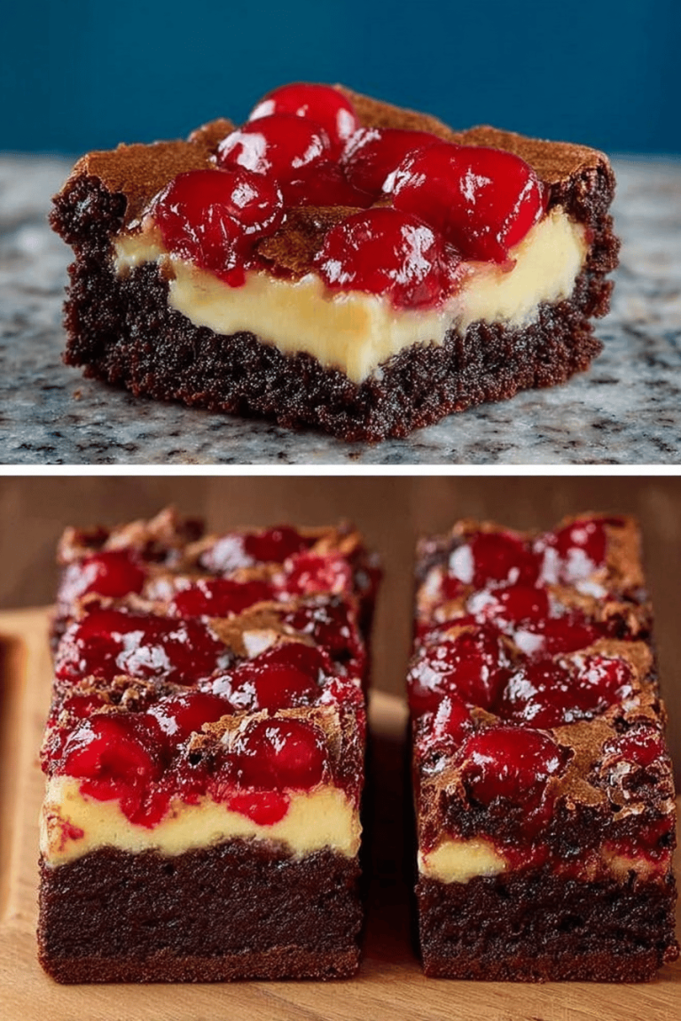 Cherry Cheesecake Brownie Recipe