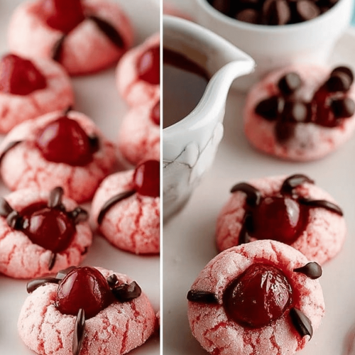 Cherry Kiss Cookies Recipe