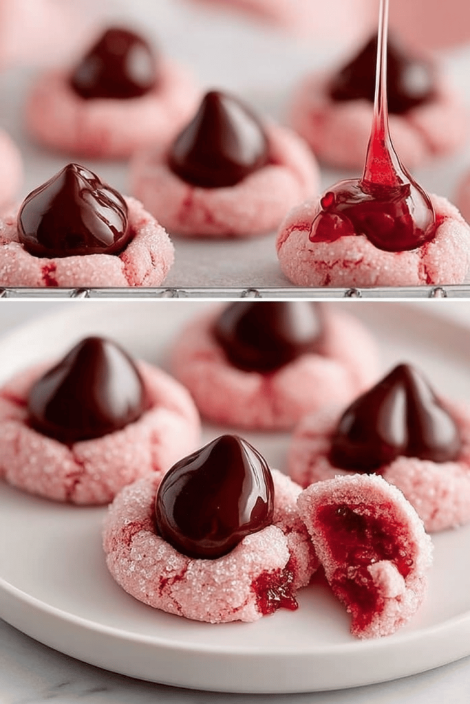 Cherry Kiss Cookies Recipe