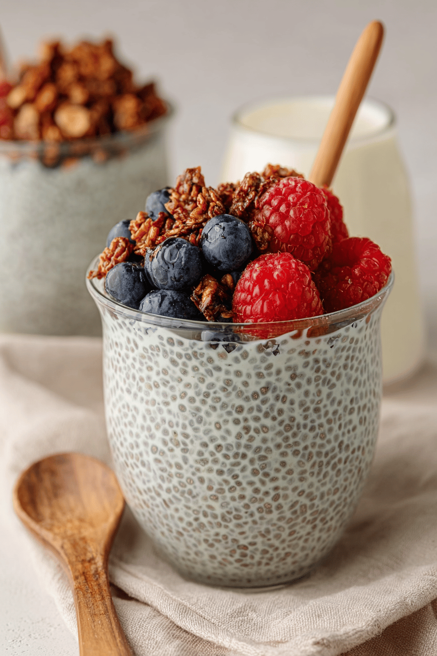 Chia Seed Protein Pudding: A Quick & Delicious Recipe final dish beautifully presented and ready to serve