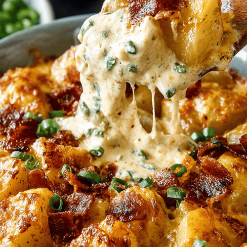 Chicken Bacon Ranch Potato Gratin Recipe