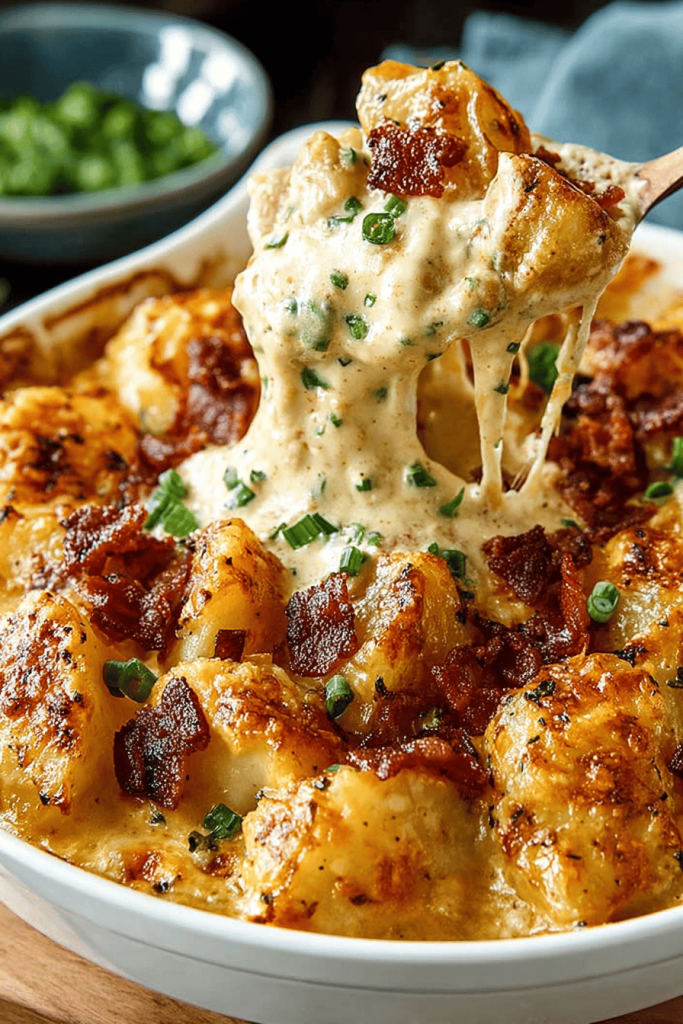 Chicken Bacon Ranch Potato Gratin Recipe