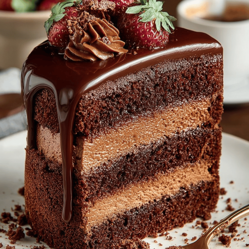 Chocolate Mousse Cake Recipe
