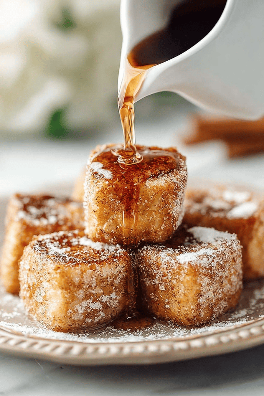 Cinnamon French Toast Bites Recipe final dish beautifully presented and ready to serve