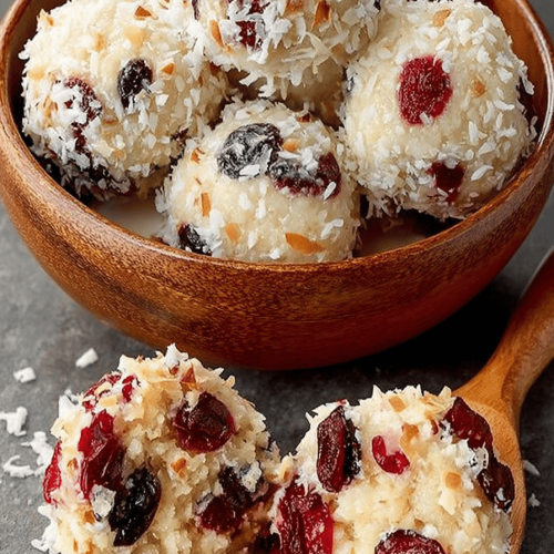 Coconut Cranberry Yummies Recipe