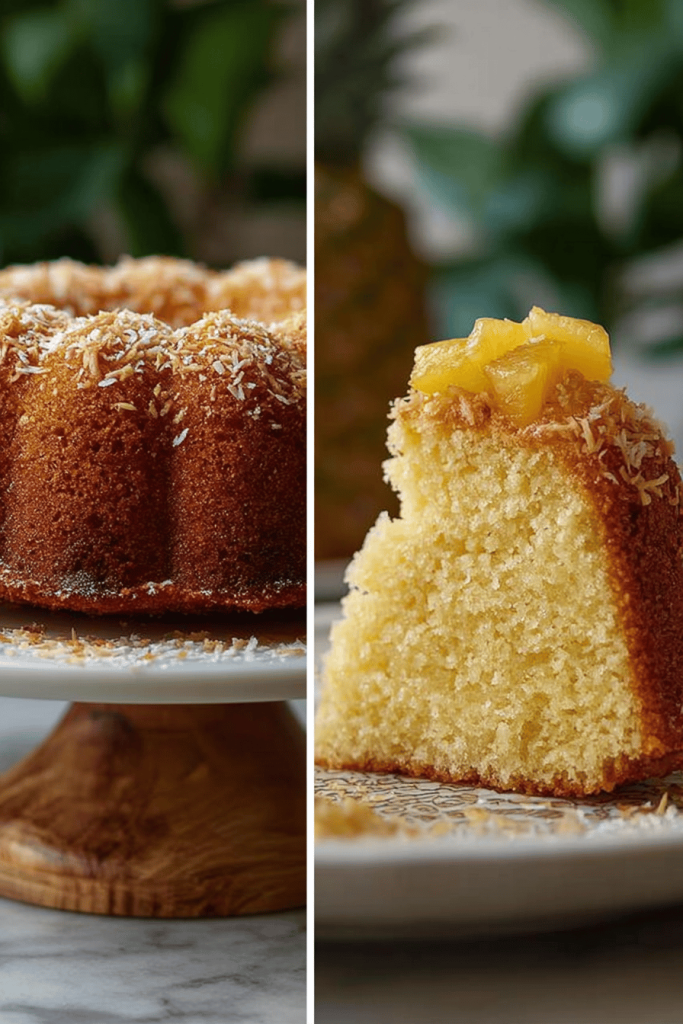 Coconut Pineapple Bundt Cake Recipe