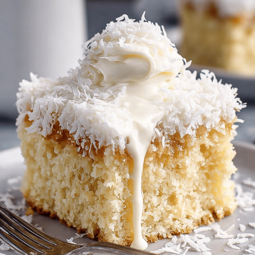 Coconut Poke Cake Recipe