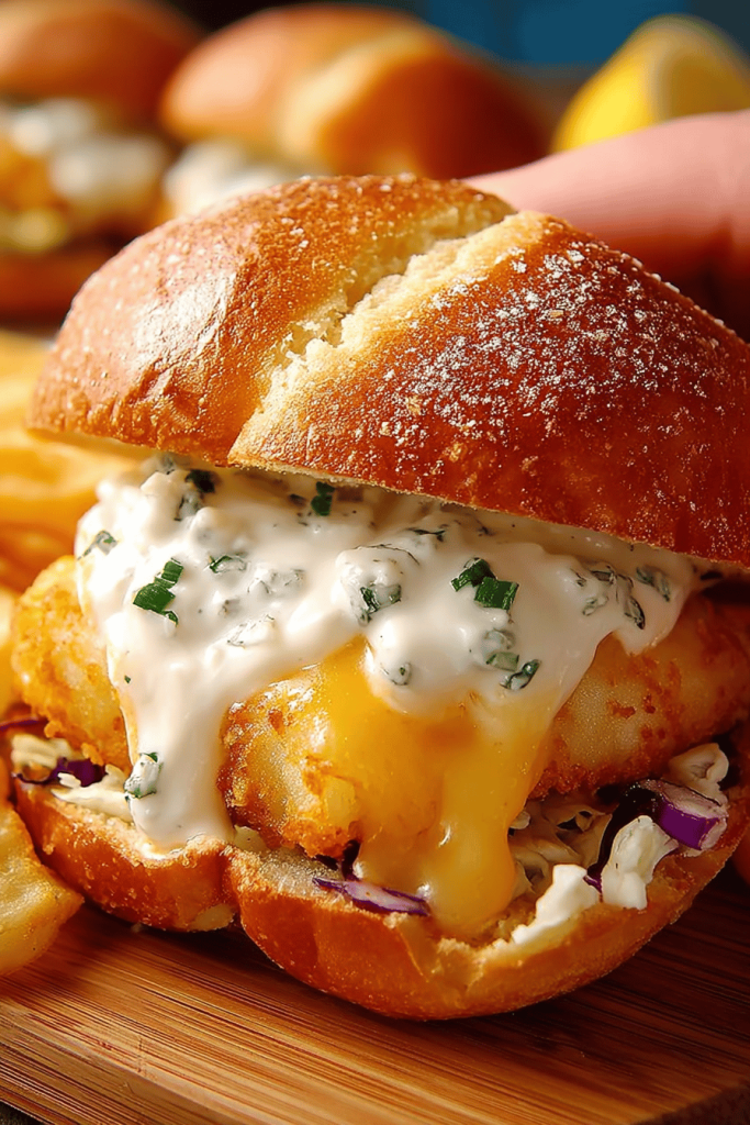 Crispy Fish Sandwich Recipe