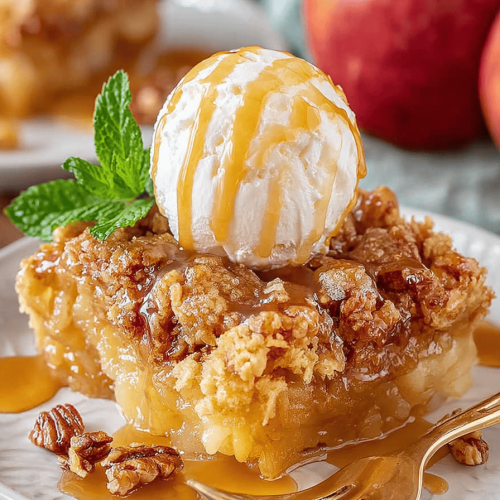 Easy Apple Dump Cake Recipe