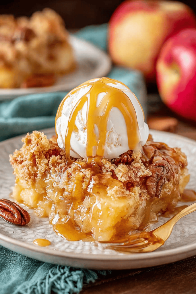 Easy Apple Dump Cake Recipe